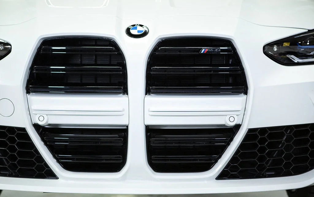 IND G8X M3 / M4 Gloss Black Front Grille Emblem-Exterior-Silicon Valley Bimmer
