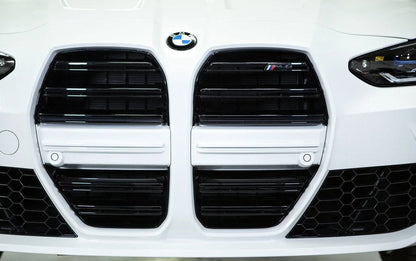 IND G8X M3 / M4 Gloss Black Front Grille Emblem-Exterior-Silicon Valley Bimmer