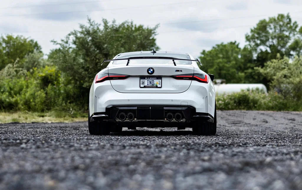 IND G8X M3 / M4 Painted Rear Reflector Set-Exterior-Silicon Valley Bimmer