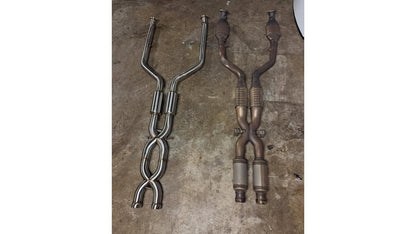 IRL E9x Double X Pipe