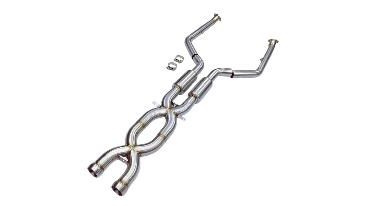 IRL E9x Double X Pipe