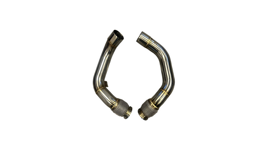 IRL F95 F96 S63 Maxflow Secondary Downpipes