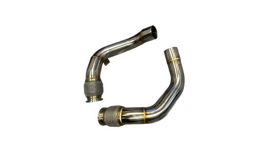 IRL F95 F96 S63 Maxflow Secondary Downpipes