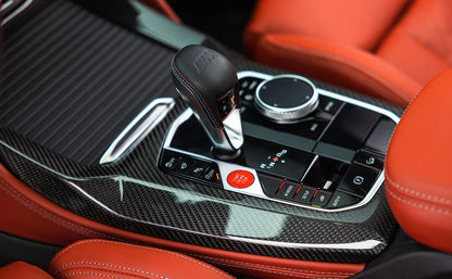 Indiv F97 X3M / F98 X4M LCI Carbon Center Console Trim - LHD-Interior-Silicon Valley Bimmer