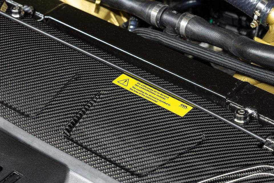 Indiv G9X M5 Carbon Cooling Shroud Cover-Exterior-Silicon Valley Bimmer