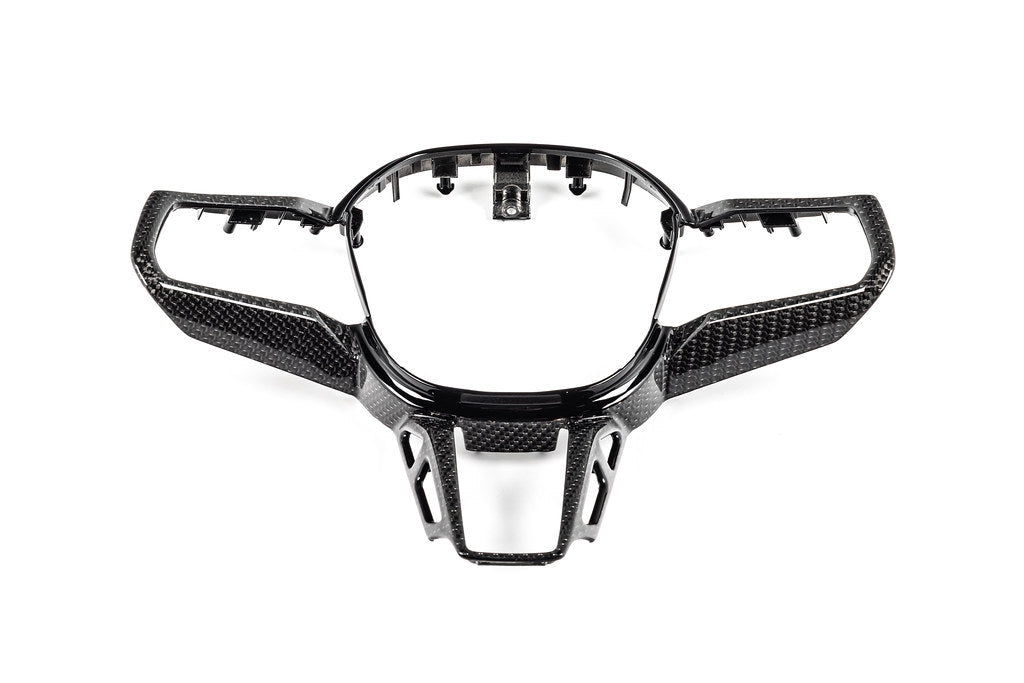Indiv G9X M5 Carbon Steering Wheel Trim-Interior-Silicon Valley Bimmer