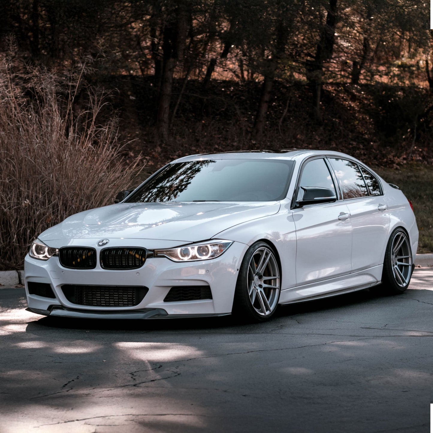 JHP F30 Carbon Fiber Front Lip-Exterior-Silicon Valley Bimmer