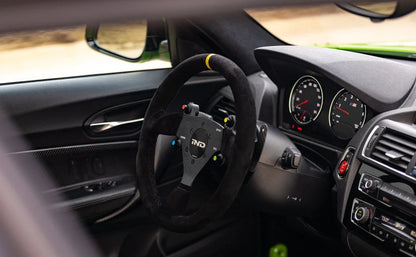 KMP F87 M2 (N55) Racing Wheel + Quick-Release Hub Kit - DCT GEN2-Interior-Silicon Valley Bimmer