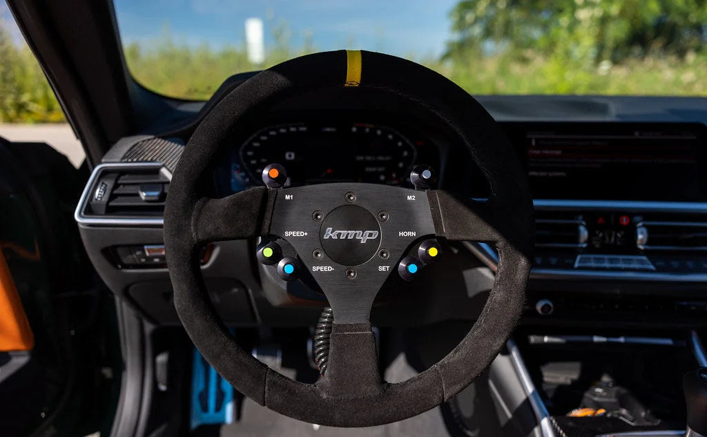 KMP G8X M2 / M3 / M4 Racing Wheel + Quick-Release Hub Kit - 6MT GEN2-Interior-Silicon Valley Bimmer