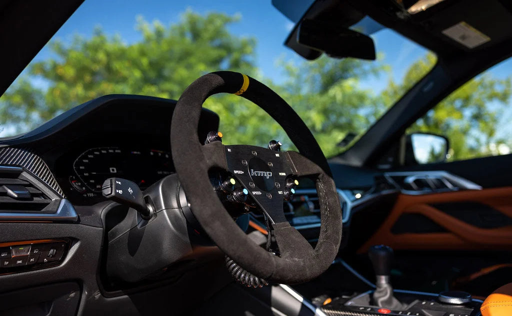 KMP G8X M2 / M3 / M4 Racing Wheel + Quick-Release Hub Kit - 6MT GEN2-Interior-Silicon Valley Bimmer