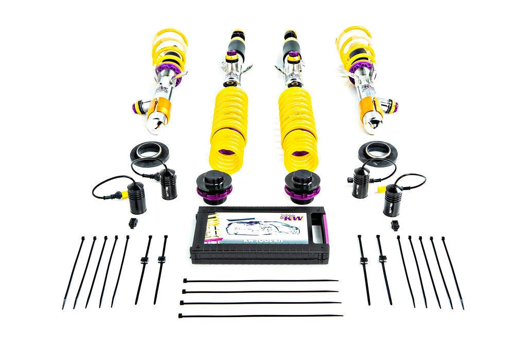 KW Coilover G83 M4 Competition Convertible AWD with EDC Cancellation Kit - Variant 4-Suspension-Silicon Valley Bimmer