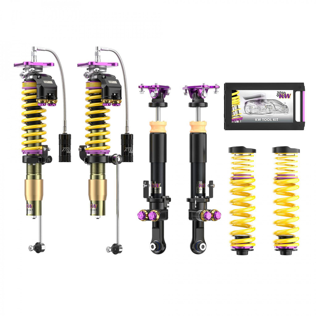 KW Suspensions G8X M2 / M3 / M4 RWD Coilover Kit - V5 Clubsport 4-Way-Suspension-Silicon Valley Bimmer