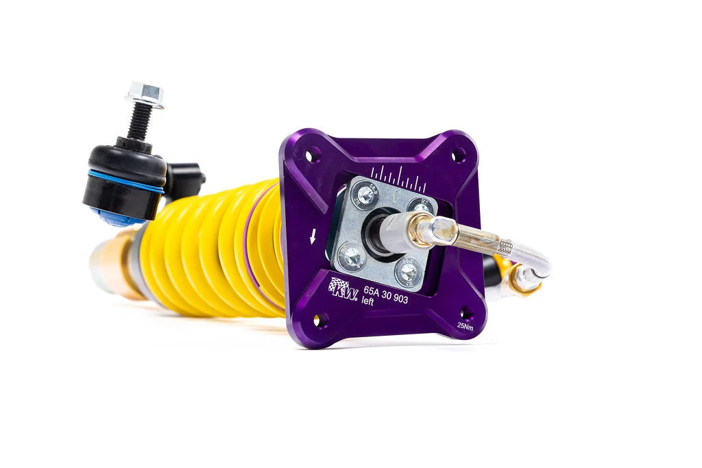 KW Suspensions G8X M2 / M3 / M4 RWD Coilover with EDC Cancellation Kit - V4 Clubsport 3-Way-Suspension-Silicon Valley Bimmer