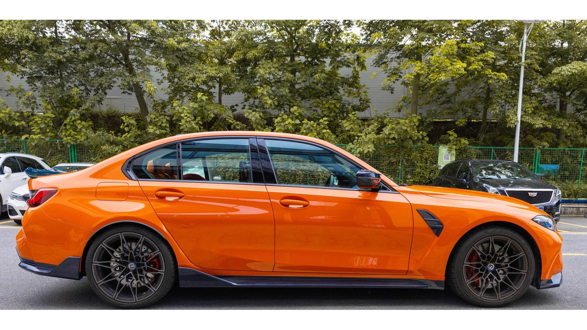 NWCarbon Haus G8X Dry Carbon Fiber MP Style Side Skirts
