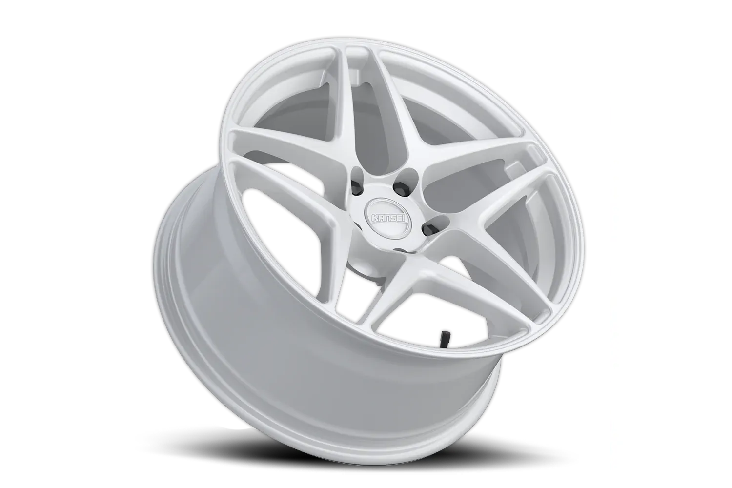 Kansei Wheels Astro - Gloss White-Wheels-Silicon Valley Bimmer