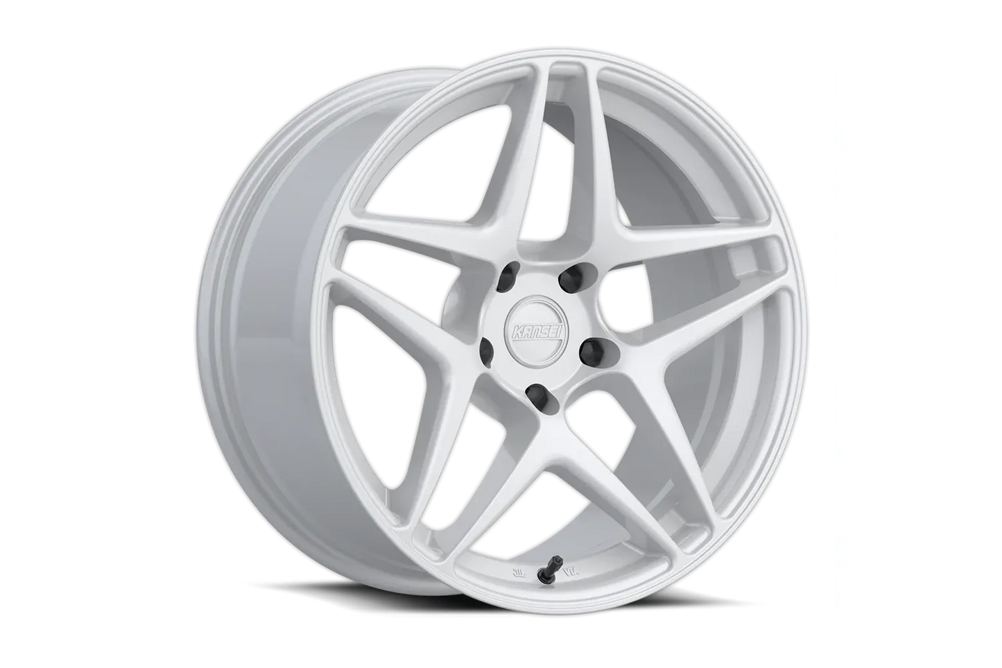 Kansei Wheels Astro - Gloss White-Wheels-Silicon Valley Bimmer