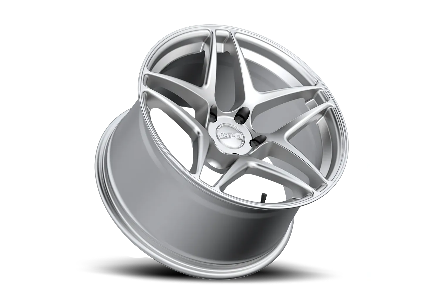 Kansei Wheels Astro - Hyper Silver-Wheels-Silicon Valley Bimmer