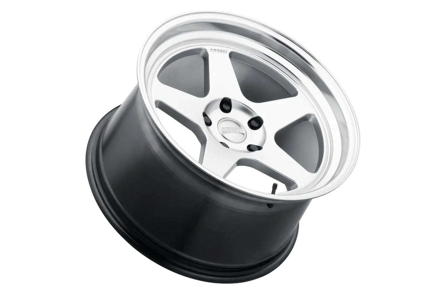 Kansei Wheels KNP - Hyper Silver With Bright Machined Lip-Wheels-Silicon Valley Bimmer
