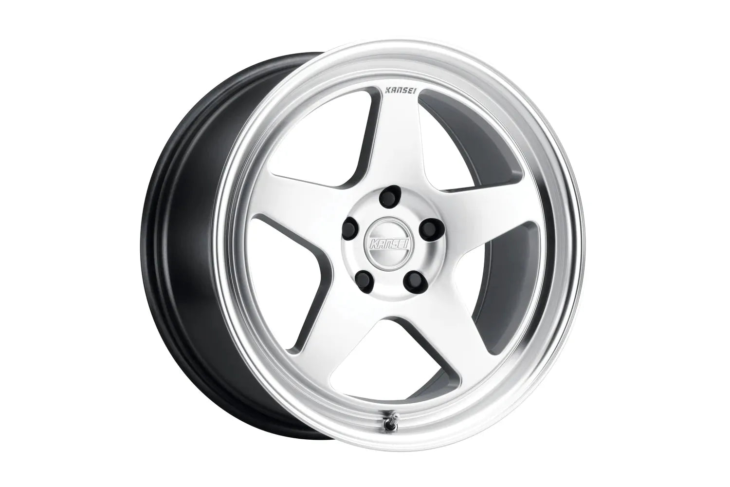 Kansei Wheels KNP - Hyper Silver With Bright Machined Lip-Wheels-Silicon Valley Bimmer