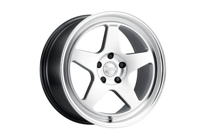 Kansei Wheels KNP - Hyper Silver With Bright Machined Lip-Wheels-Silicon Valley Bimmer