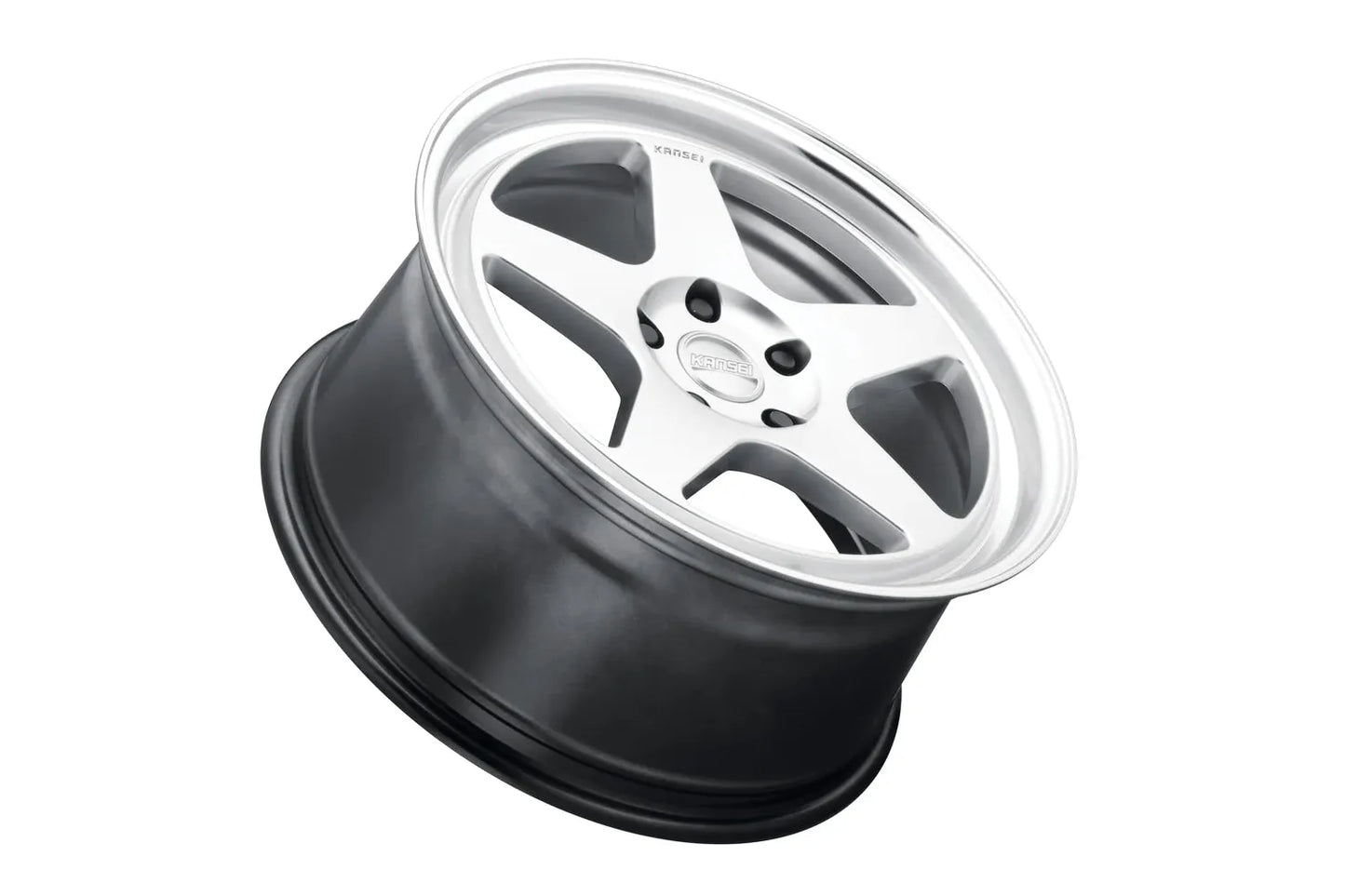 Kansei Wheels KNP - Hyper Silver With Bright Machined Lip-Wheels-Silicon Valley Bimmer
