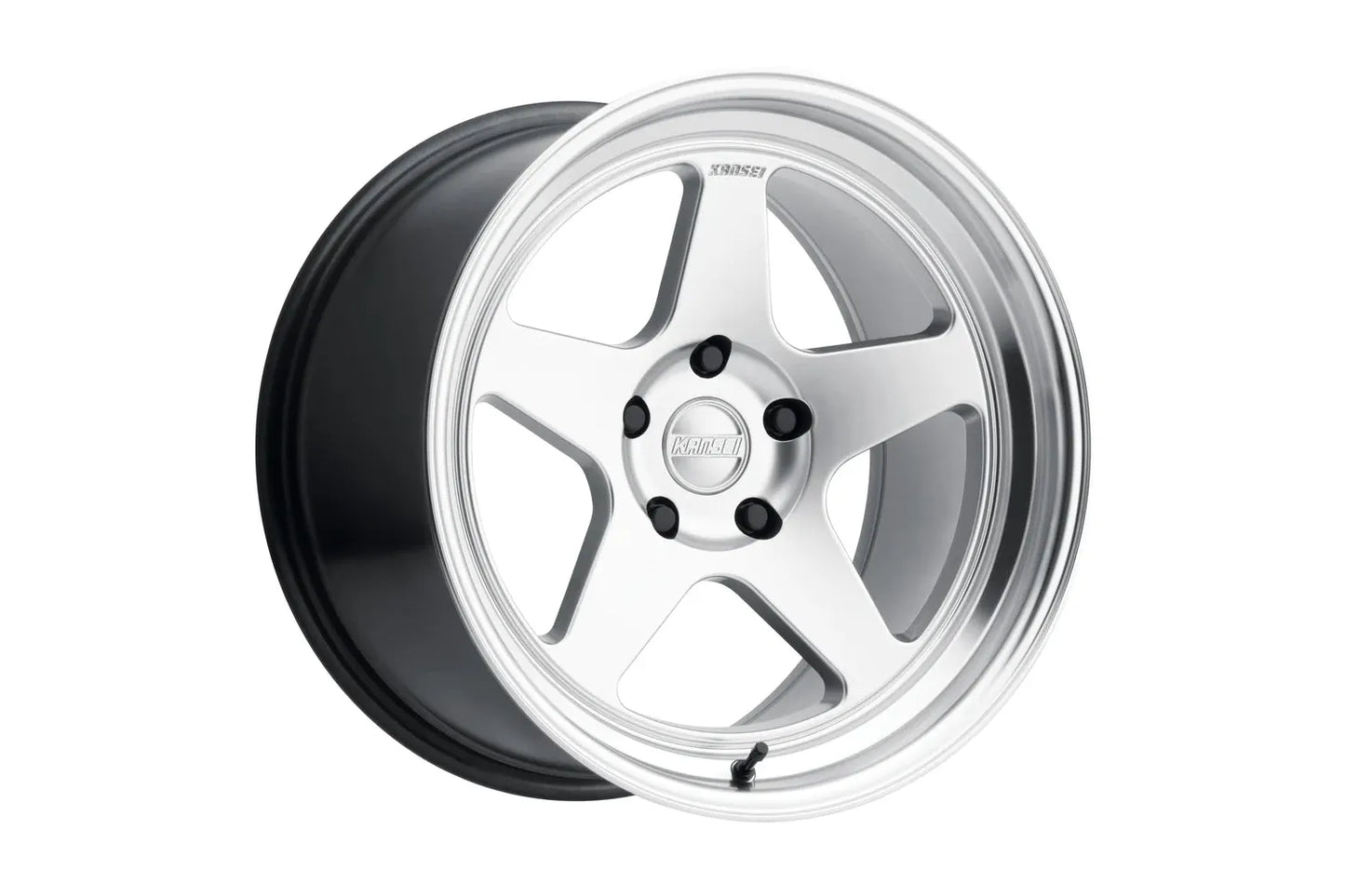 Kansei Wheels KNP - Hyper Silver With Bright Machined Lip-Wheels-Silicon Valley Bimmer
