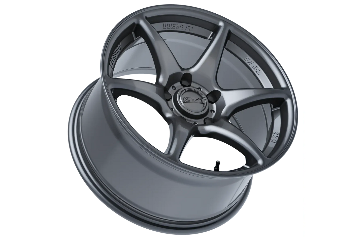 Kansei Wheels Tandem - Gloss Gunmetal-Wheels-Silicon Valley Bimmer
