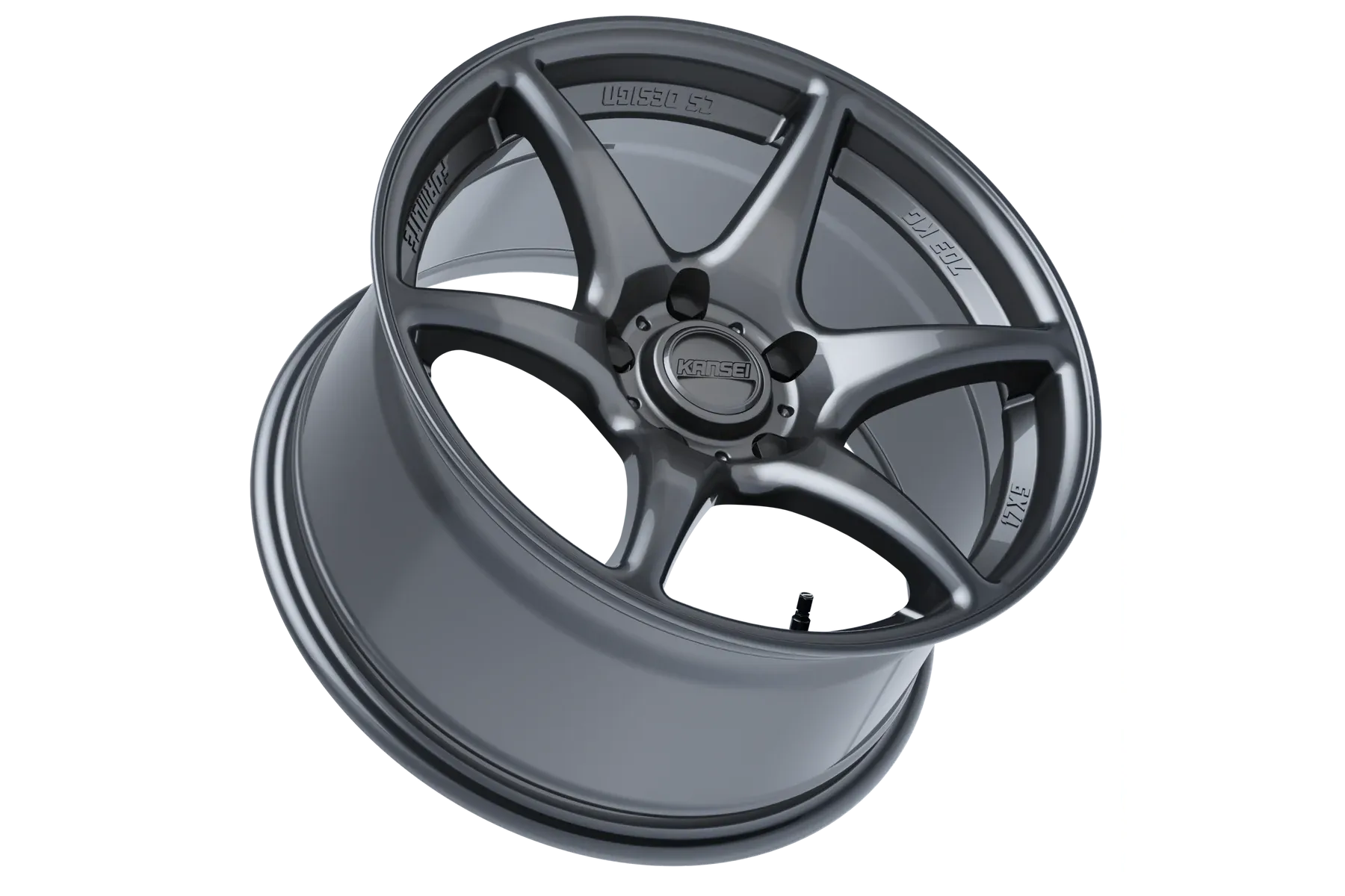 Kansei Wheels Tandem - Gloss Gunmetal-Wheels-Silicon Valley Bimmer