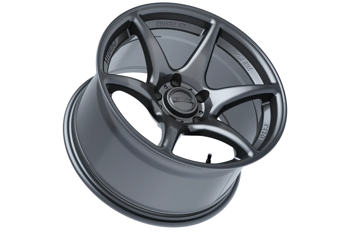 Kansei Wheels Tandem - Gloss Gunmetal-Wheels-Silicon Valley Bimmer