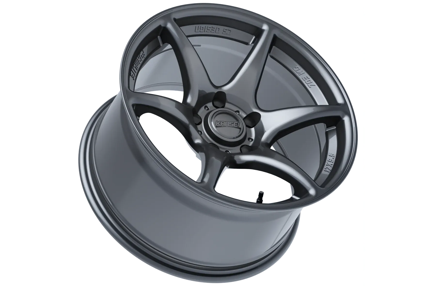 Kansei Wheels Tandem - Gloss Gunmetal-Wheels-Silicon Valley Bimmer