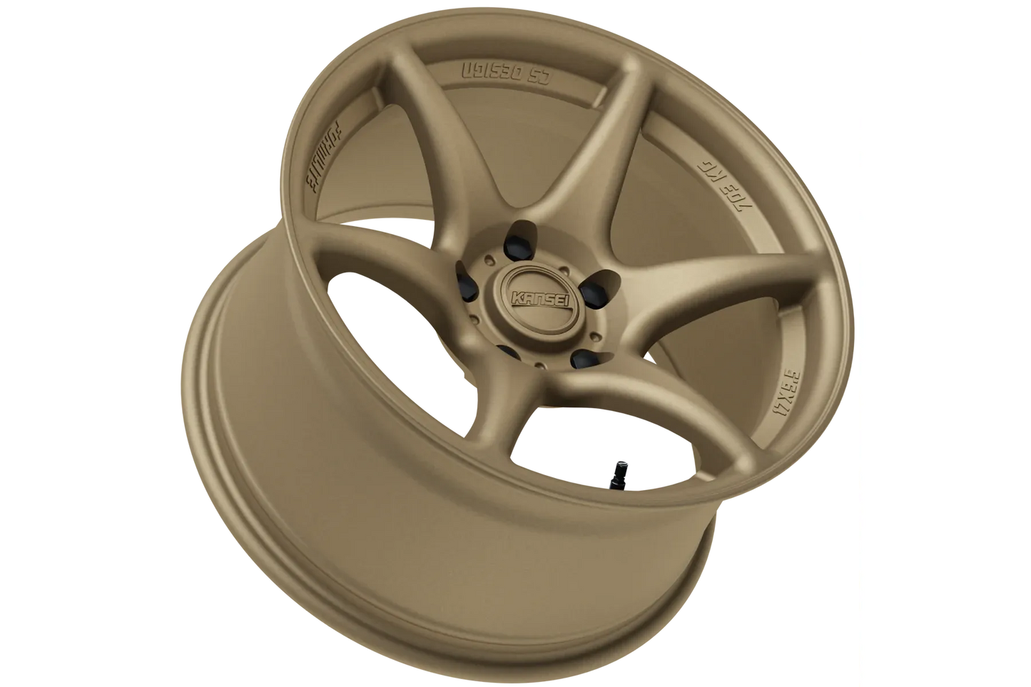 Kansei Wheels Tandem - Textured Bronze-Wheels-Silicon Valley Bimmer