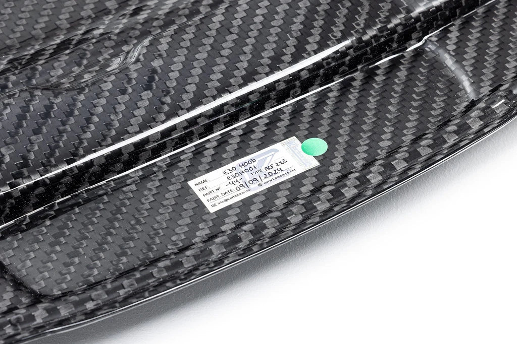Karbonius E30 3-Series Carbon Hood-Exterior-Silicon Valley Bimmer