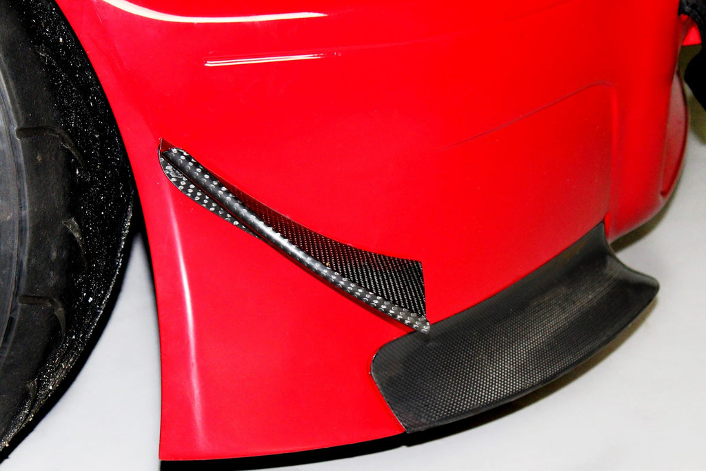 Karbonius E46 M3 Carbon Front Bumper Canard Set-Exterior-Silicon Valley Bimmer