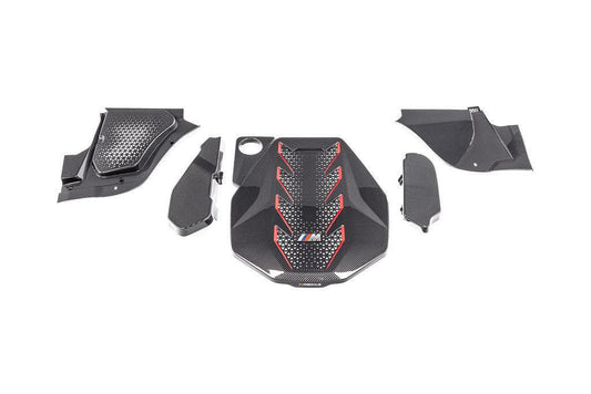 Karbonius G90 / G99 M5 Carbon Fiber Engine Cover Kit-Exterior-Silicon Valley Bimmer