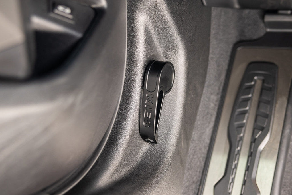 Kies Motorsports G-Chassis Quick Release Hood Latch - Stealth Black-Interior-Silicon Valley Bimmer