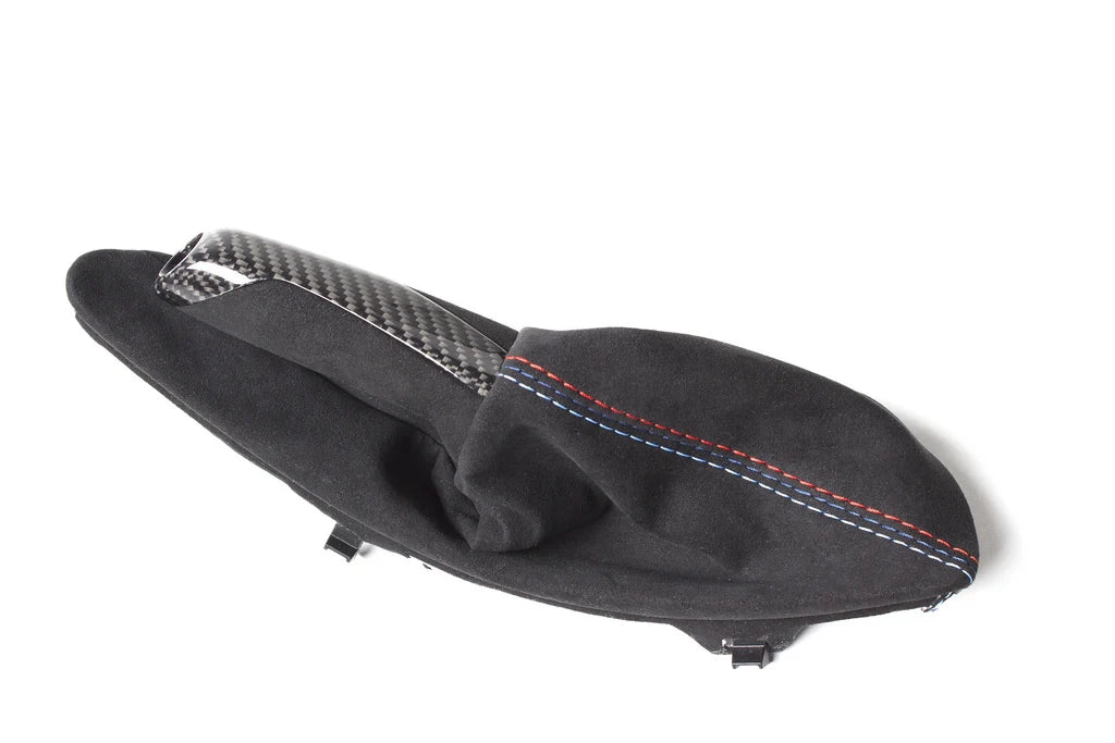 M Performance Carbon Fiber Parking Brake Handle and Alcantara Boot for F80 M3 F82 M4-Interior-Silicon Valley Bimmer