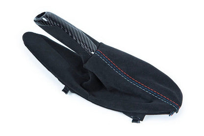 M Performance Carbon Fiber Parking Brake Handle and Alcantara Boot for F80 M3 F82 M4-Interior-Silicon Valley Bimmer