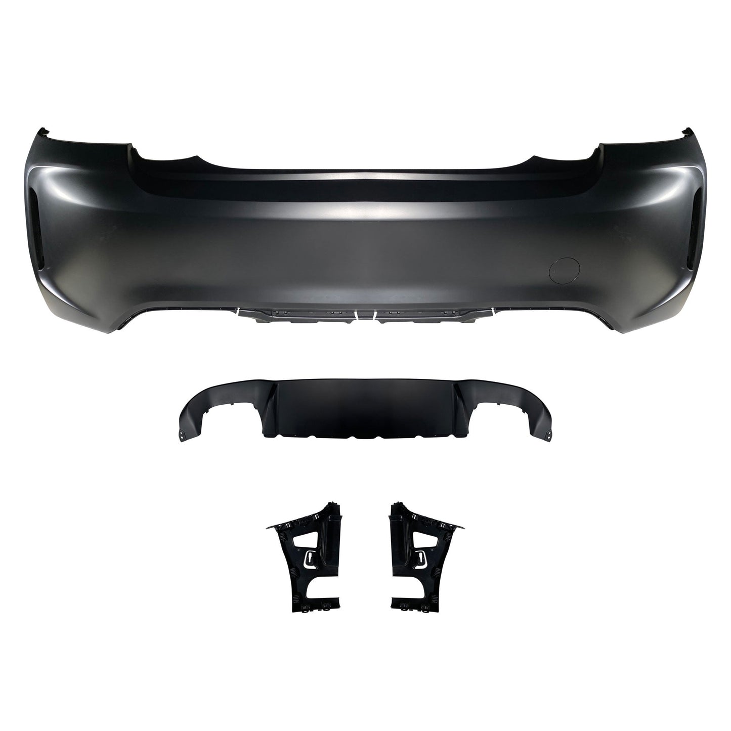 M2 Designed F22 Rear Bumper-Exterior-Silicon Valley Bimmer