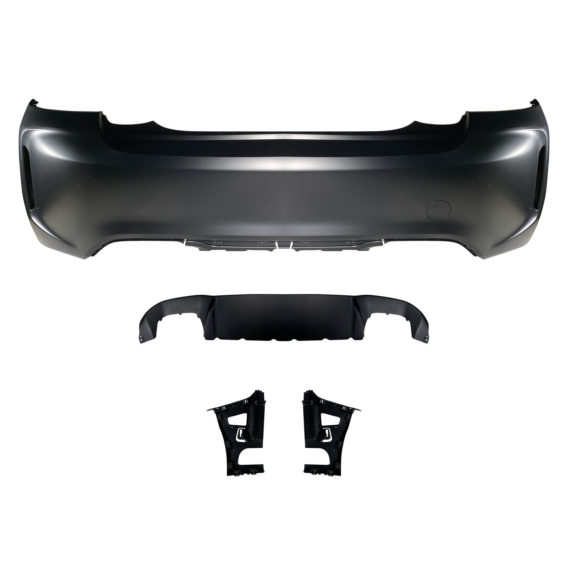 M2 Designed F22 Rear Bumper-Exterior-Silicon Valley Bimmer
