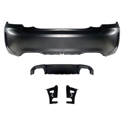 M2 Designed F22 Rear Bumper-Exterior-Silicon Valley Bimmer