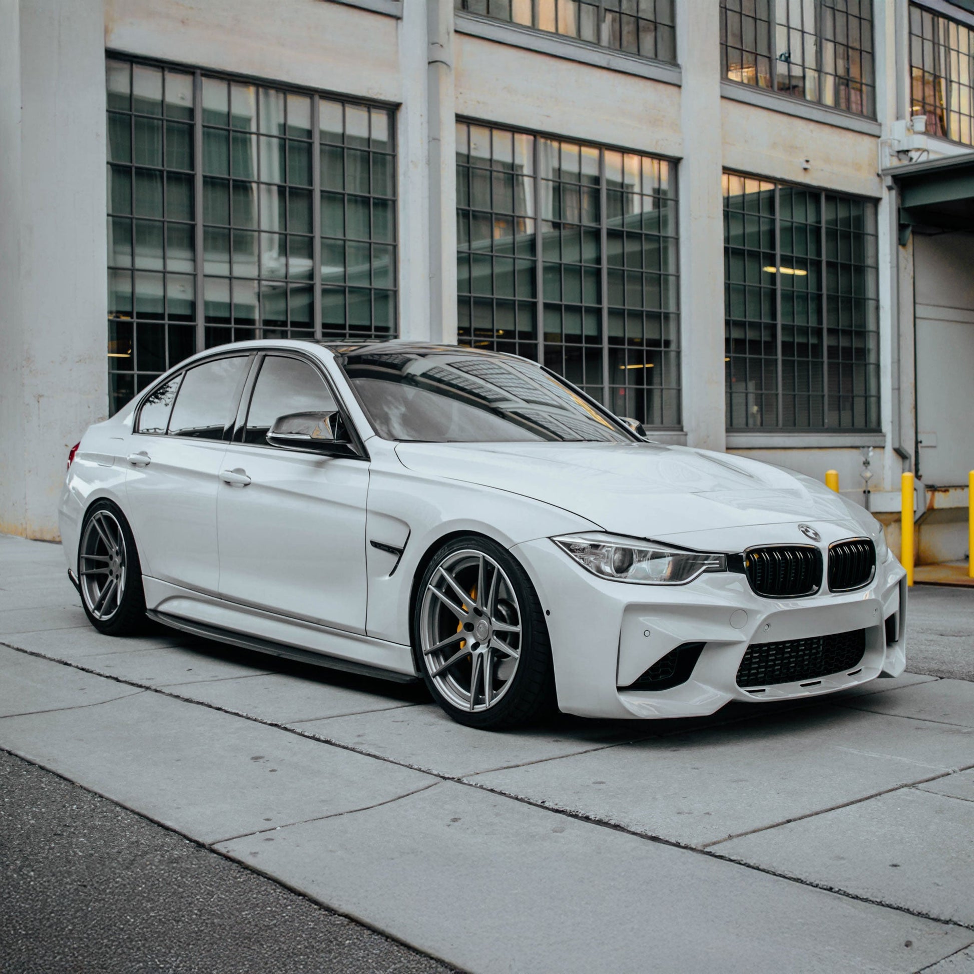M2 Designed F30 Front Bumper-Exterior-Silicon Valley Bimmer