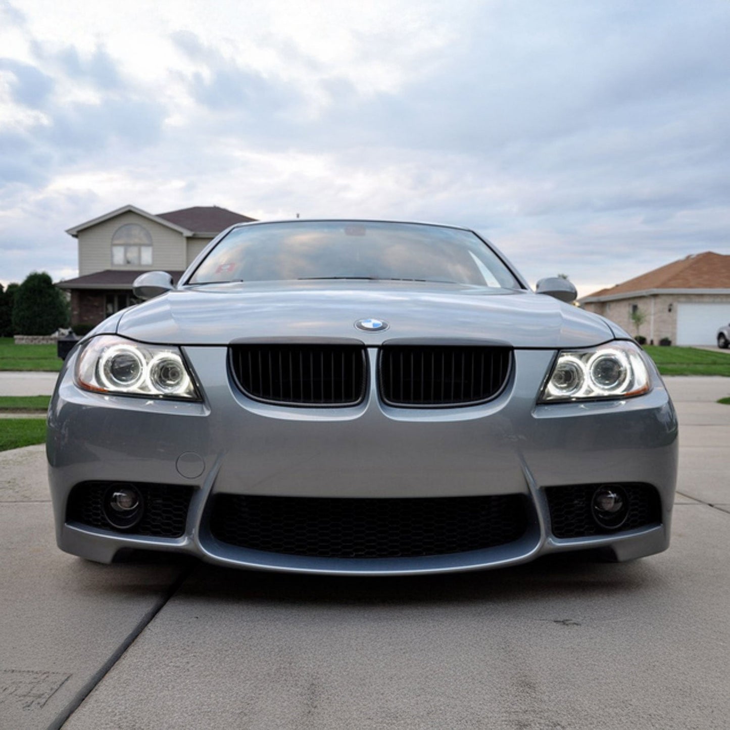 M3 Designed E90 Pre LCI Front Bumper-Exterior-Silicon Valley Bimmer