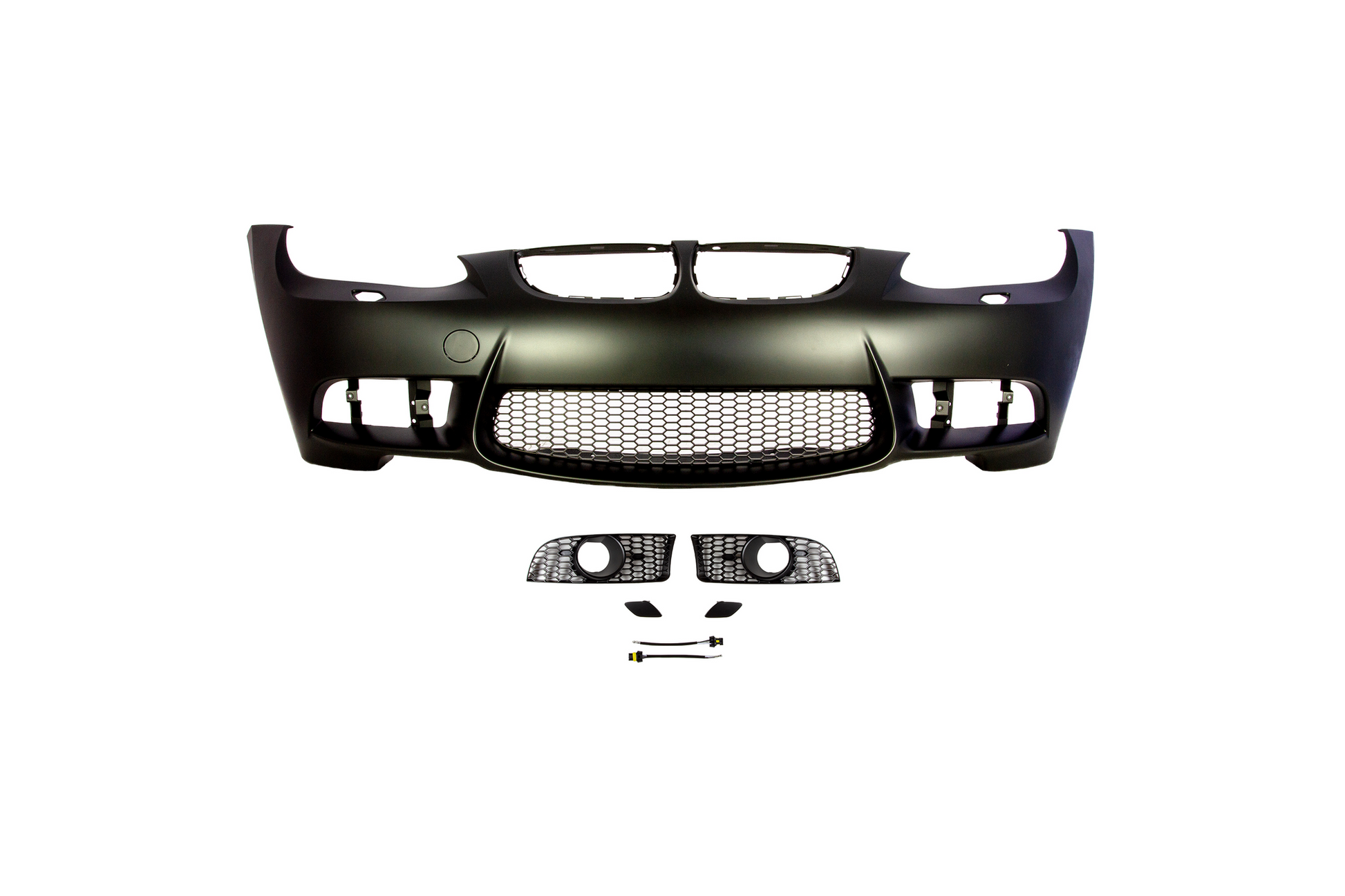 M3 Designed E92 Fog Front Bumper-Exterior-Silicon Valley Bimmer