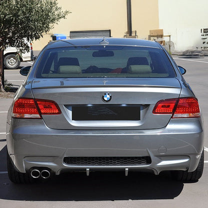 M3 Designed E92 Rear Bumper Single Exit-Exterior-Silicon Valley Bimmer