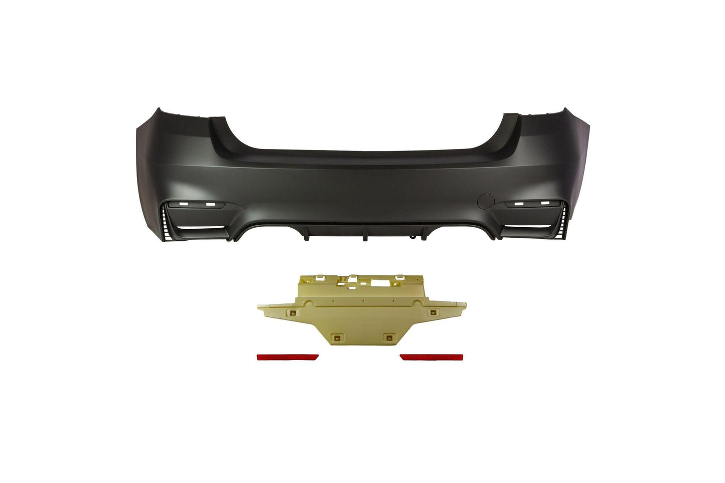 M3 Designed F30 Rear Bumper-Exterior-Silicon Valley Bimmer