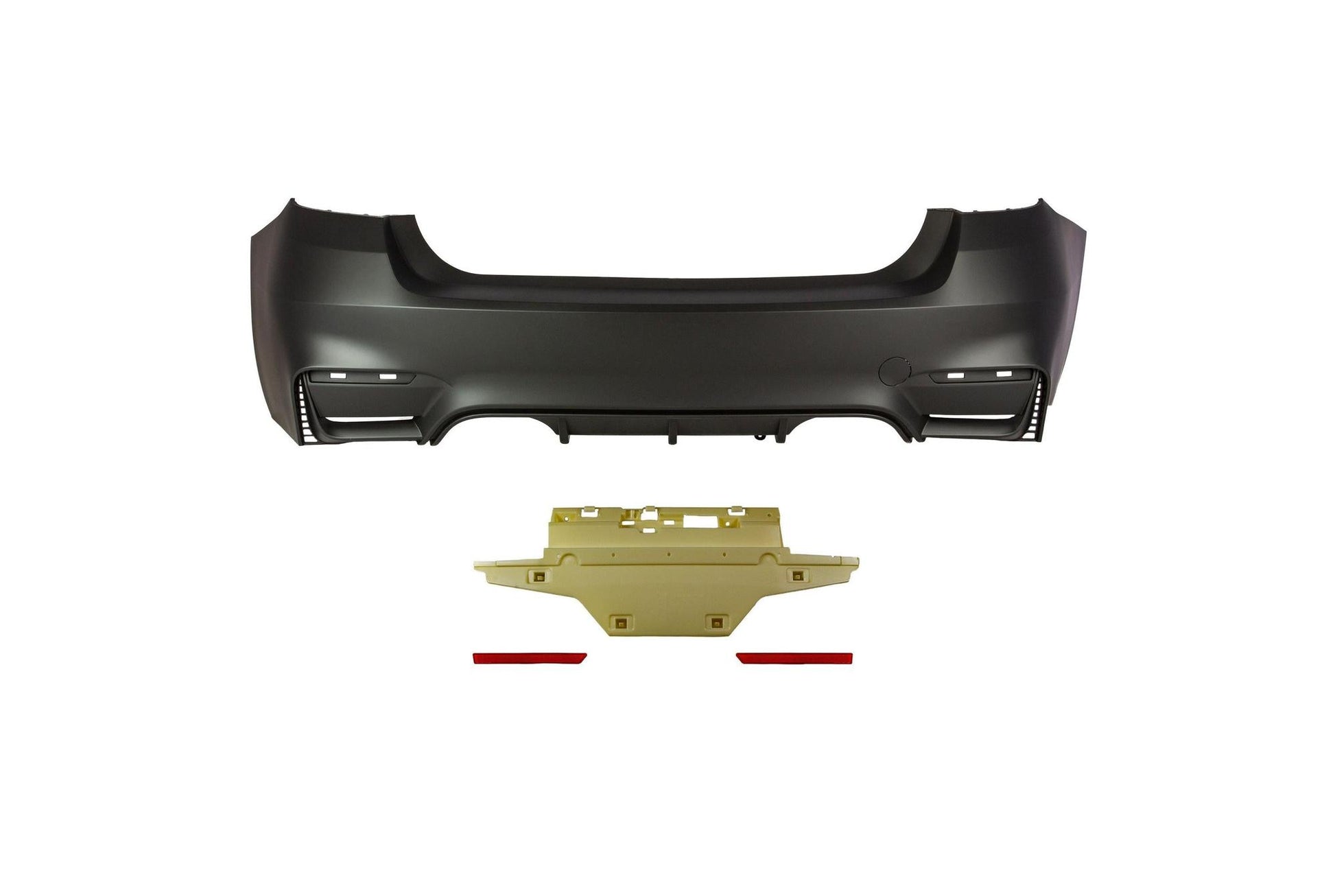 M3 Designed F30 Rear Bumper-Exterior-Silicon Valley Bimmer