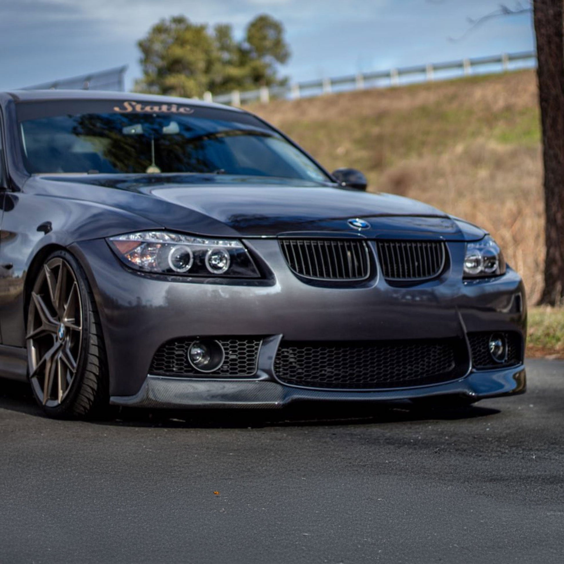 M3 Rep Bumper Suvneer Motorsports™ Carbon Fiber Front Lip-Exterior-Silicon Valley Bimmer