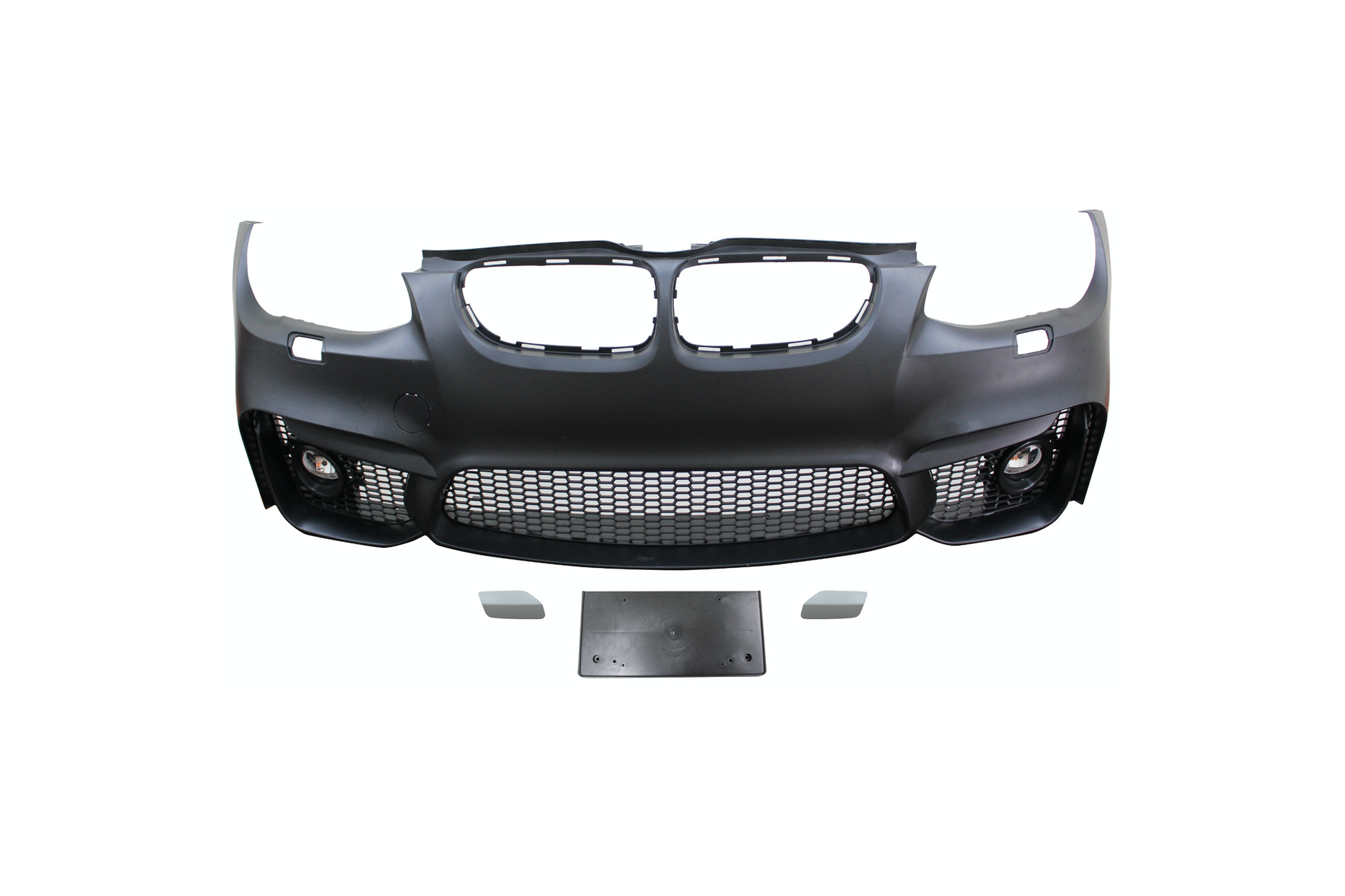 M4 Designed E92 Fog Front Bumper-Exterior-Silicon Valley Bimmer