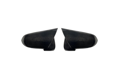 M4 Designed F10 LCI Carbon Fiber Mirror Caps-Exterior-Silicon Valley Bimmer