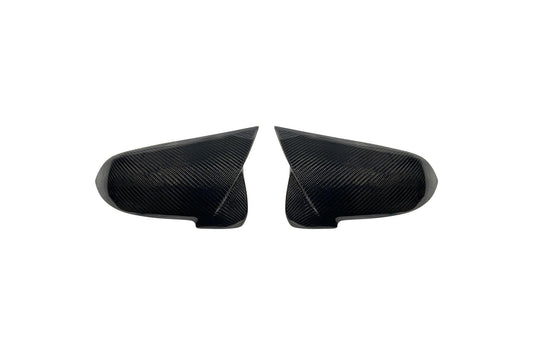 M4 Designed F10 LCI Carbon Fiber Mirror Caps-Exterior-Silicon Valley Bimmer